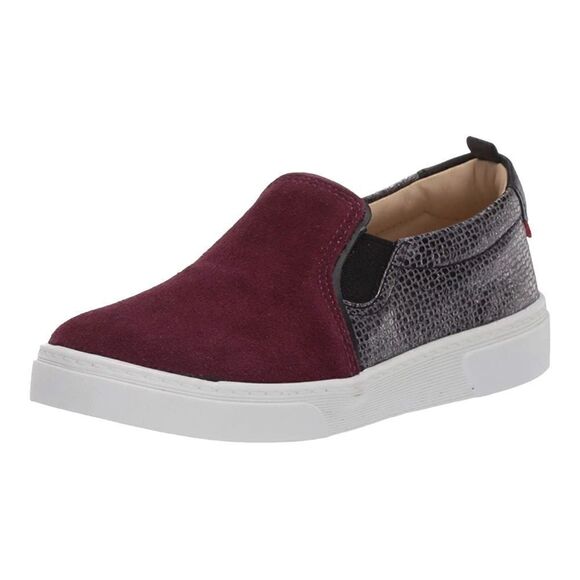 Marc Joseph Riverdale Kids Leather Made in Brazil Luxury Suede Slip on Sneaker - Picture 2 of 8